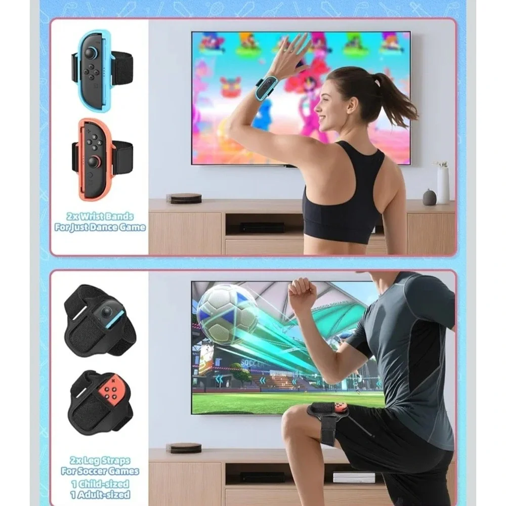 Switch Sports Accessories Kit for Nintendo Switch‎ 2(2025)/Switch...